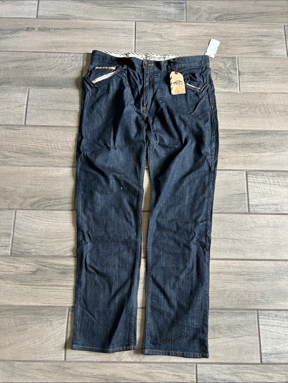 Vans Men’s Dark Blue Straight Jeans